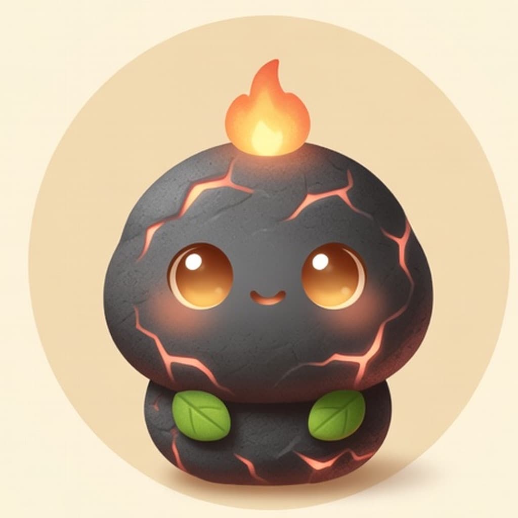 Cozy companion creature in a handmade habitat