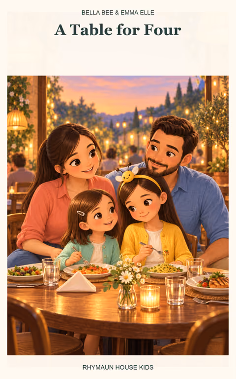 Bella Bee & Emma Elle: A Table for Four cover